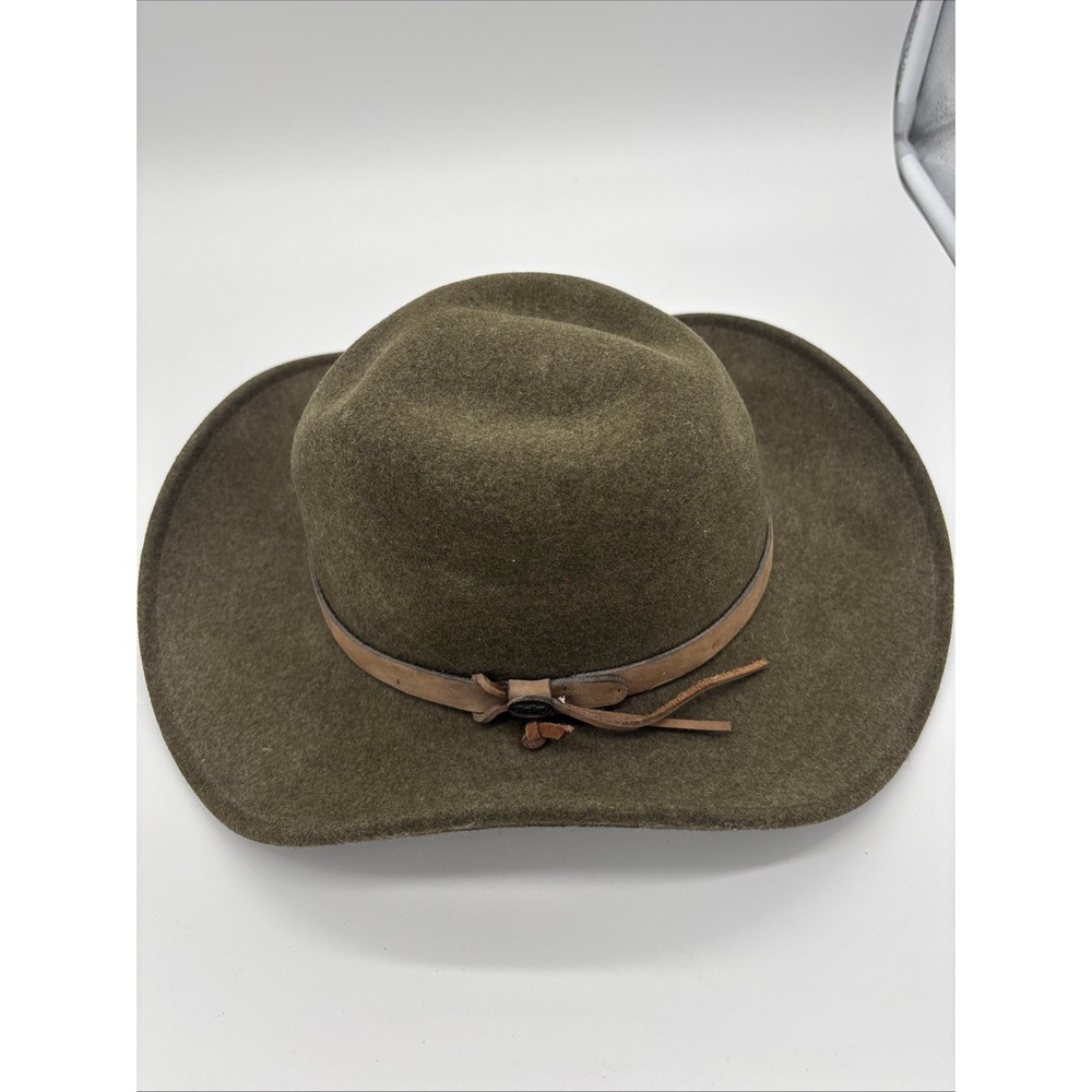 Bailey Morgan Light Felt Made In Usa‎ 100% Wool Hat . Medium